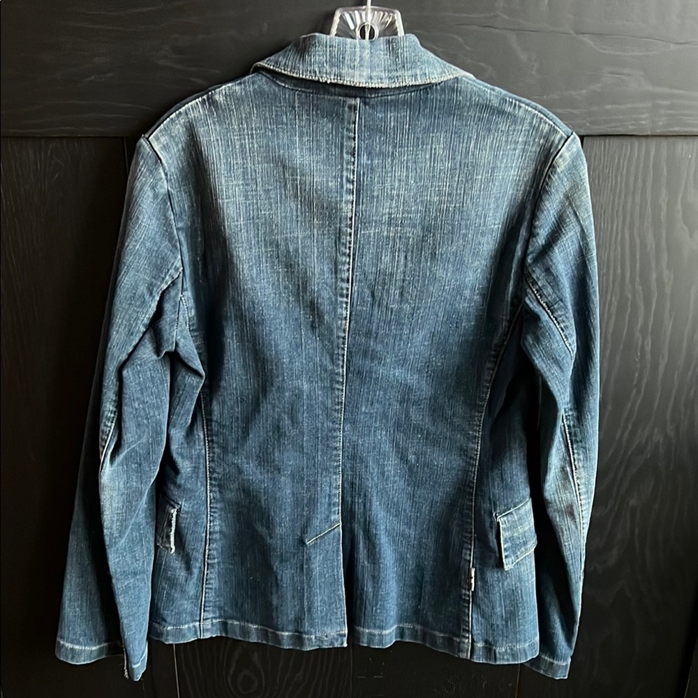 Burberry Blue Denim Women's Jacket - Picture 3 of 11